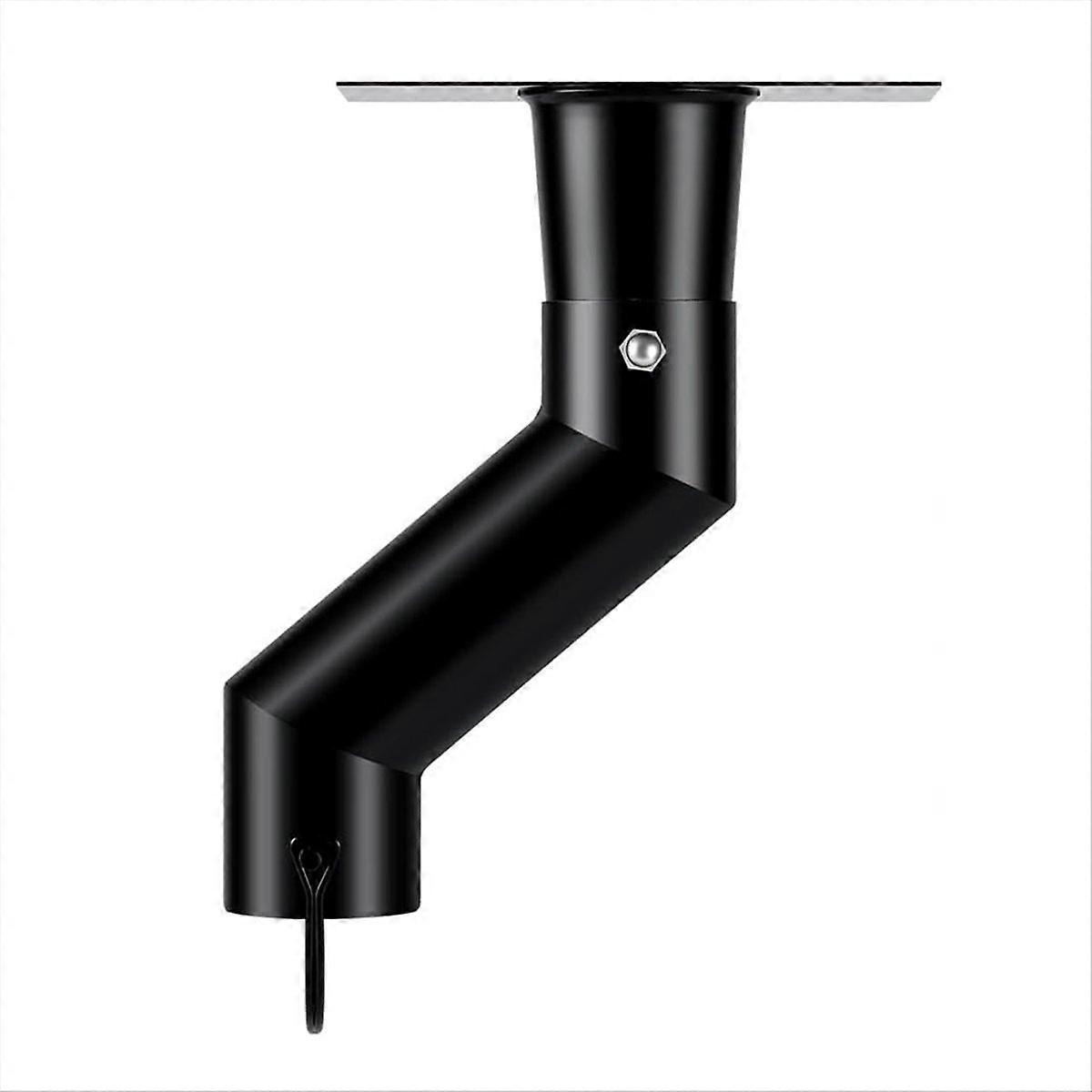 Rain Chain Gutter Adapter Black Installation Suit for Gutter