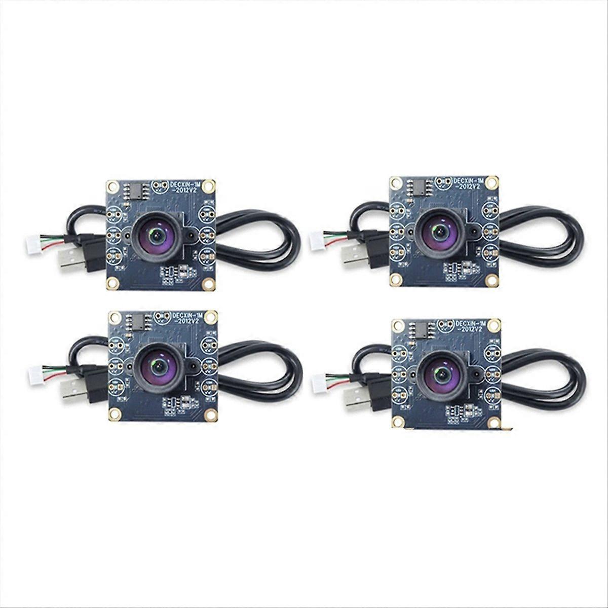 4PCS USB Camera Module 100° OV9732 720P with 60cm Cable