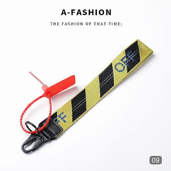 Off-white inspired keychain. Wrist strap for industrial belt 9