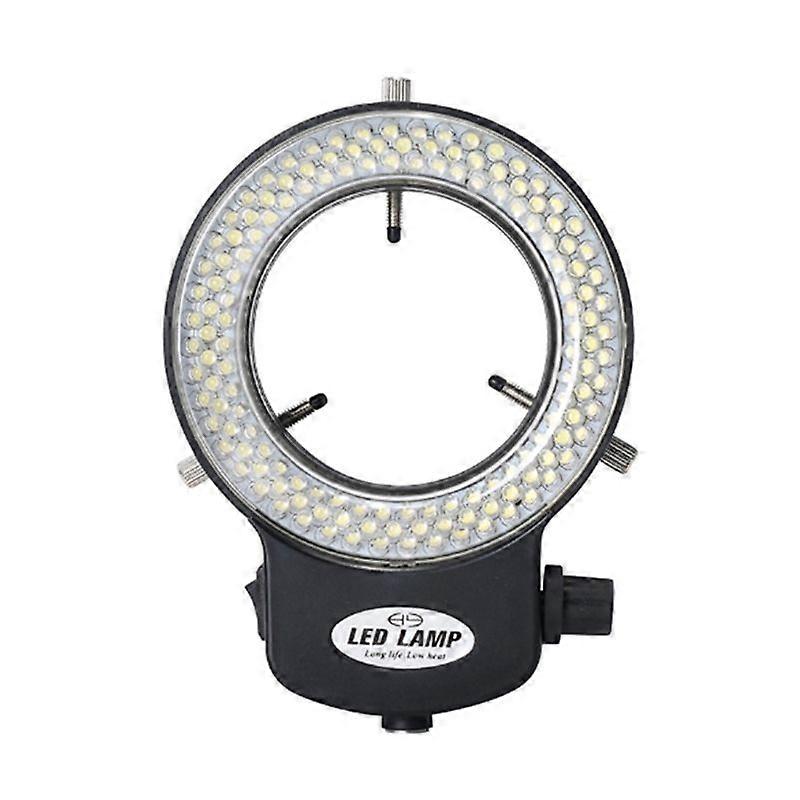 Microscope Light- Ring Light Adjustable 144 Lamp Beads LED Light Source Industrial Microscope Ring I