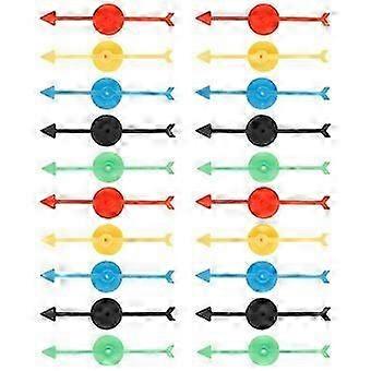 25pcs Plastic Spinner for Board Games DIY Game Arrows Replacement Game Pointer Spinners