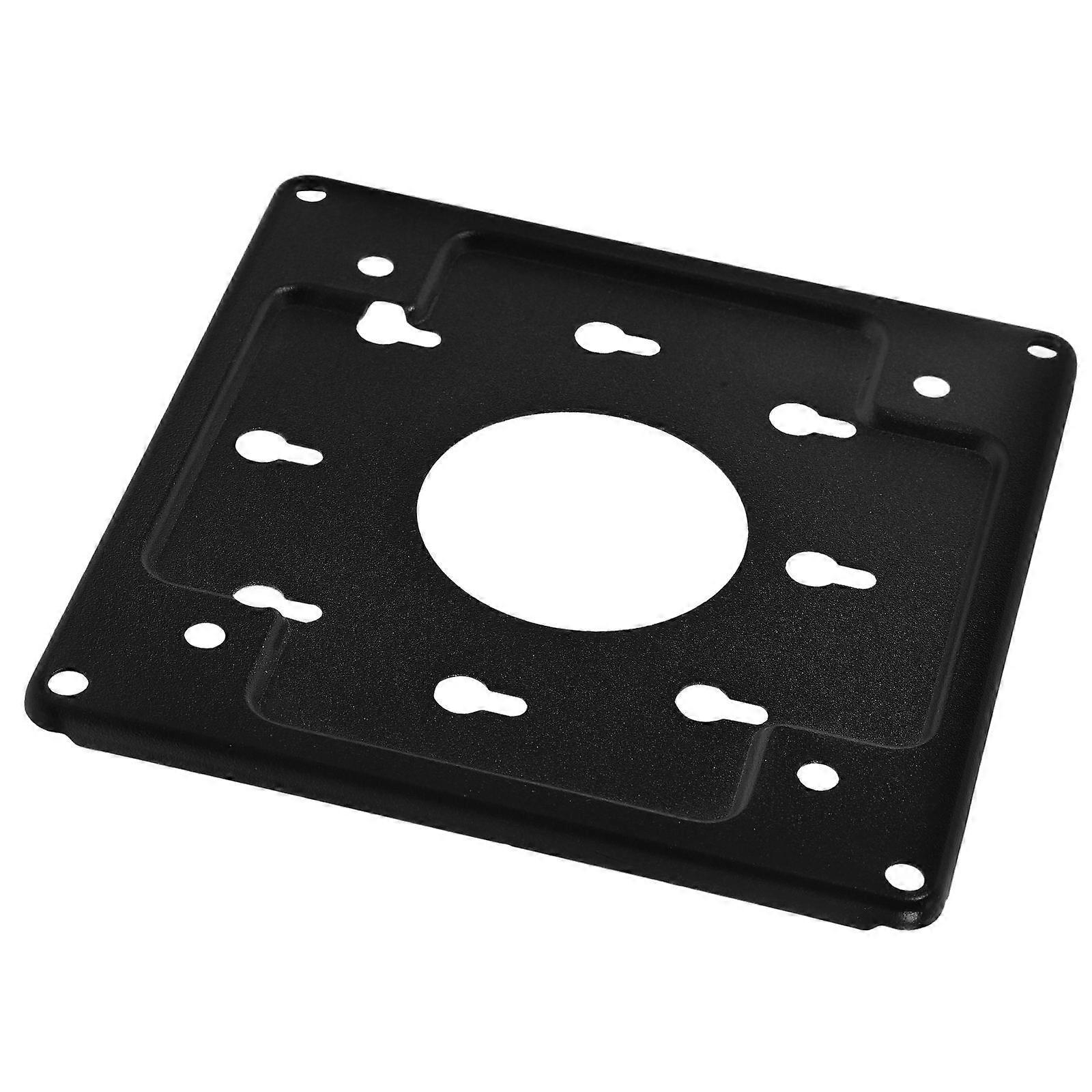 Mini Pc Mounting Bracket for Home Use 1Set Black Metal System