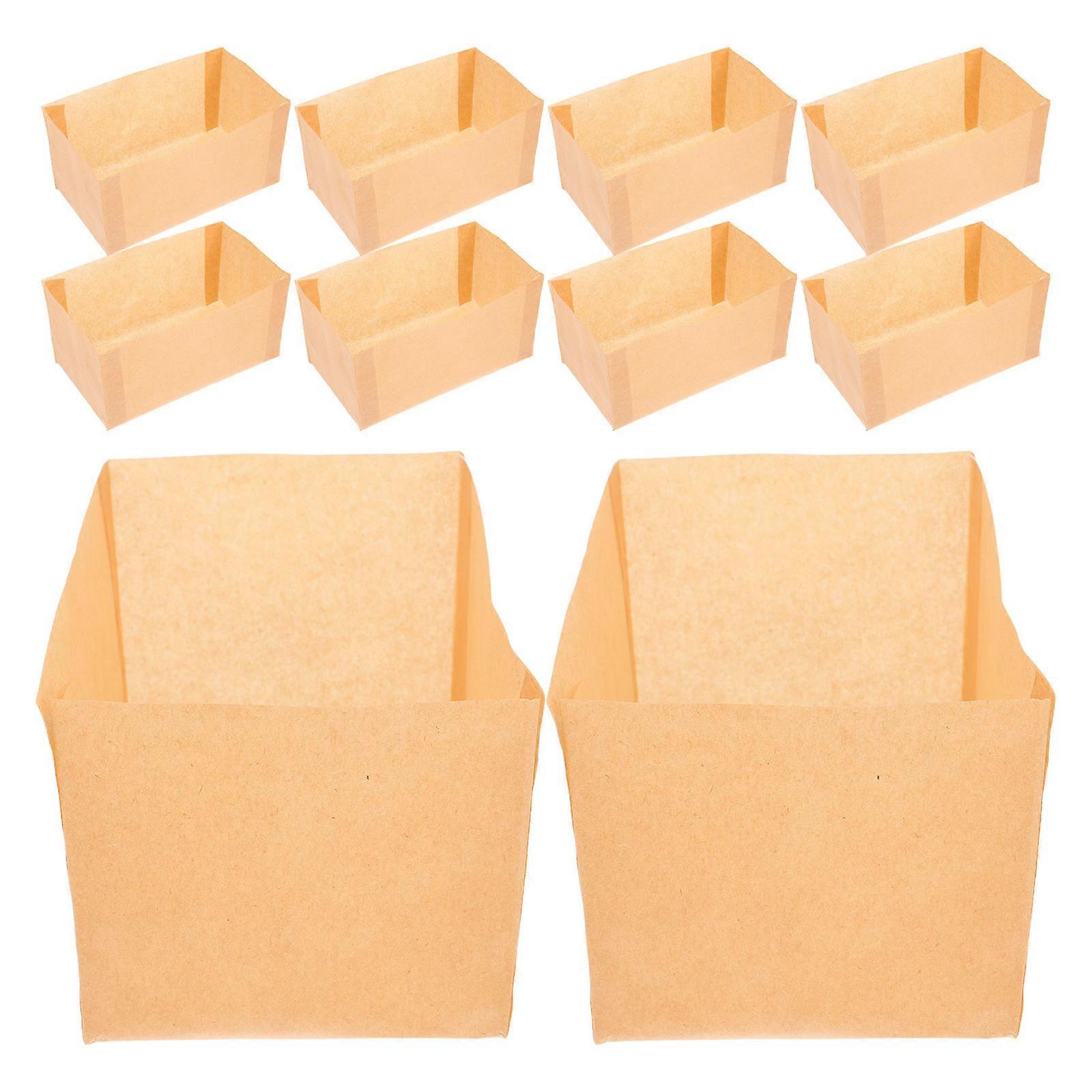 Disposable Bread Pan Liners for Baking 50Pcs Nonstick Paper Sheets