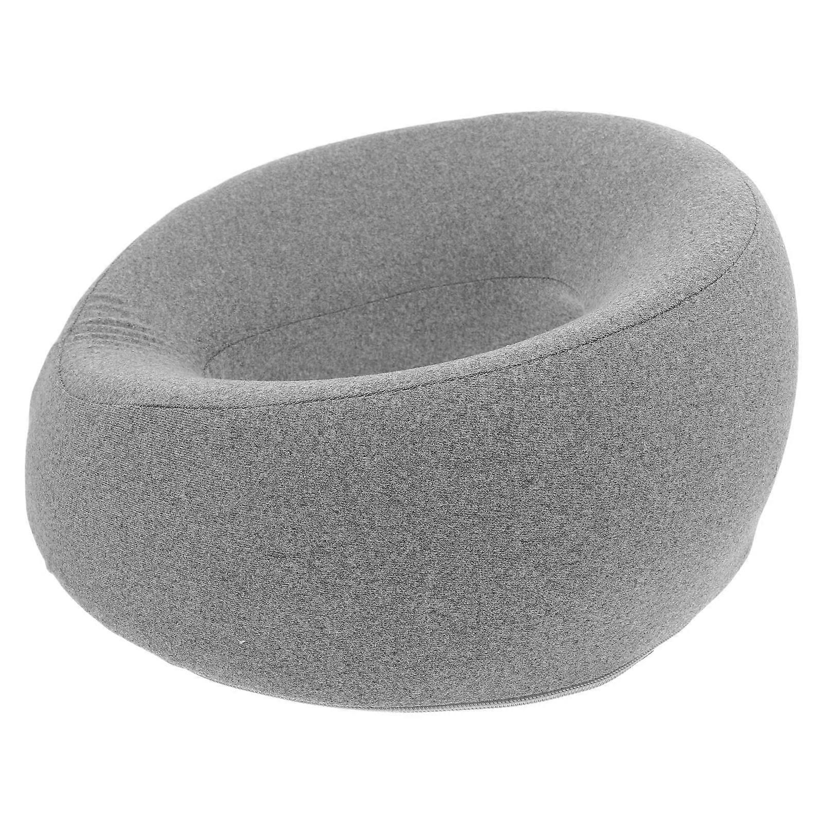 Ultra-Soft Massage Table Face Pillow for Salon Use with Washable Grey Cover