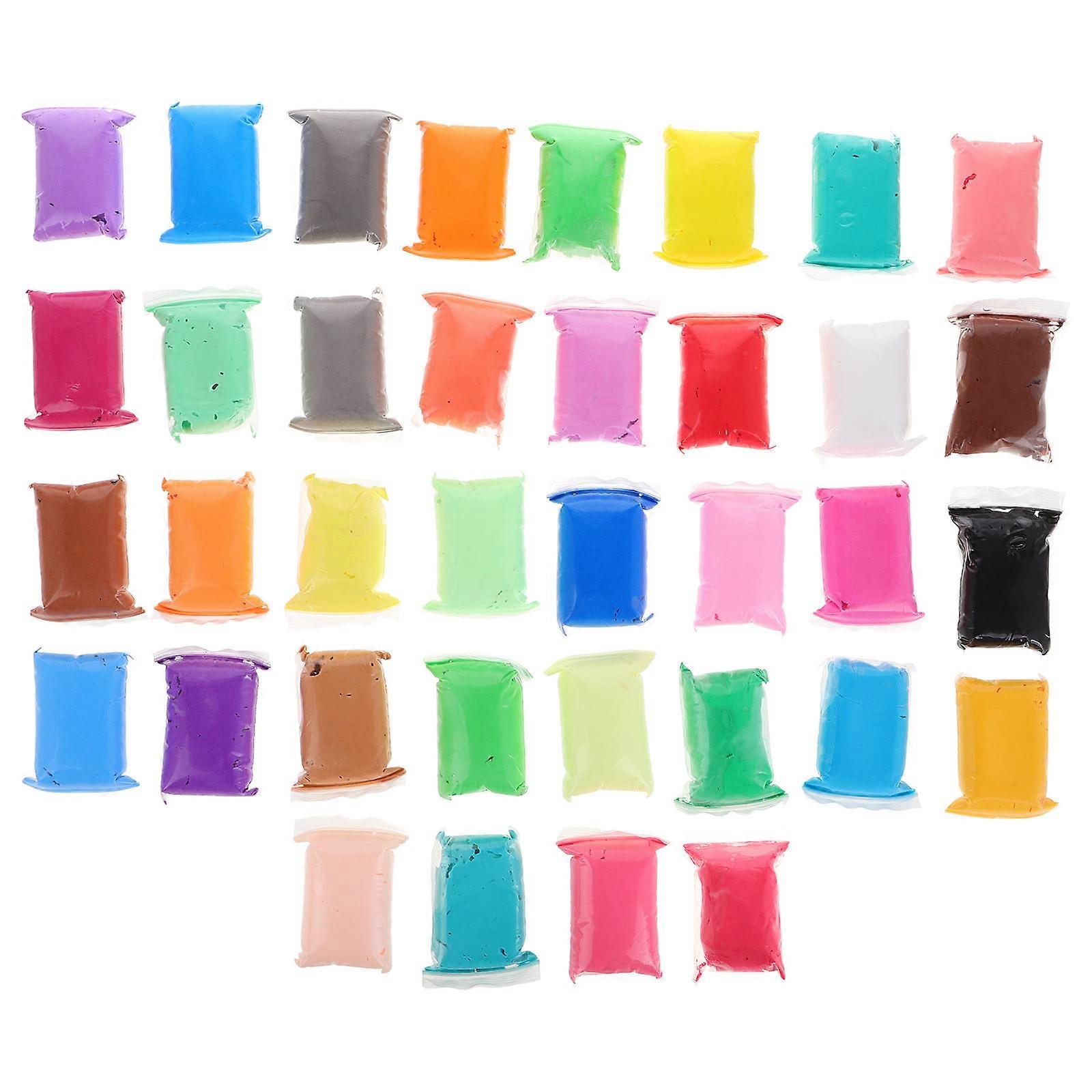 Air Dry Clay Kit Modeling Clay for DIY Use 36 Colors Creative Play Set