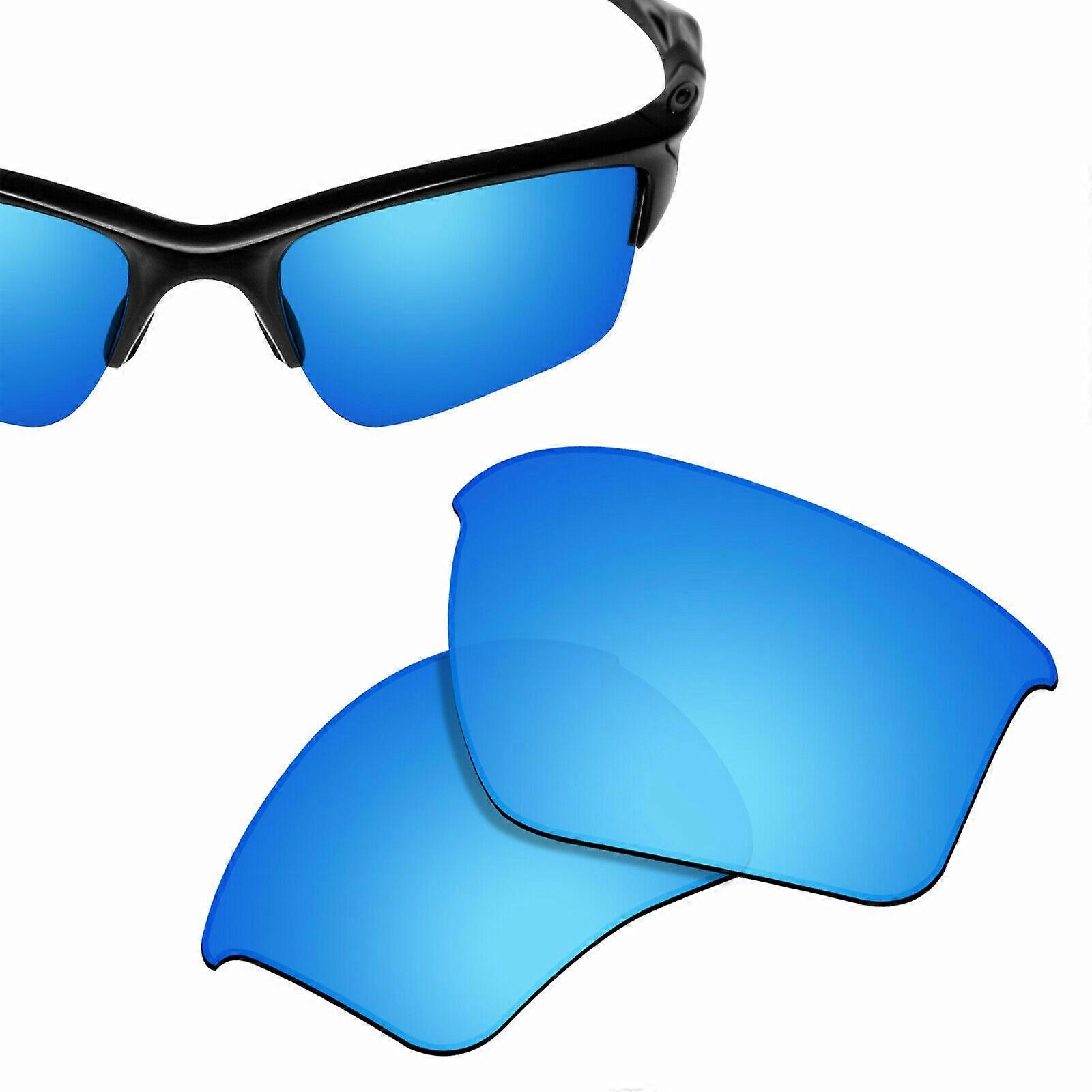 Polarized Replacement Lenses for-OAKLEY Half Jacket 2.0 XL Sunglasses Ice Blue