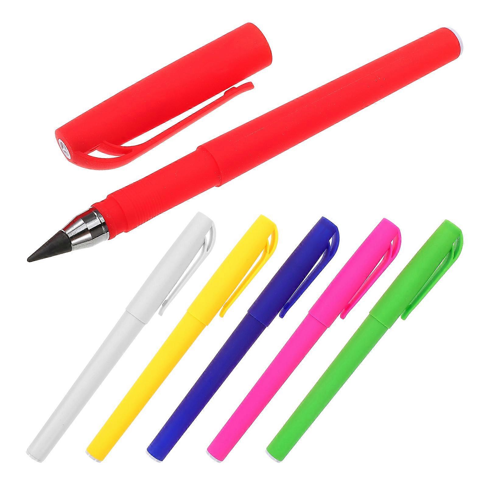 Masteelf 6Pcs Everlasting Reusable No Sharpening Pencils for Students