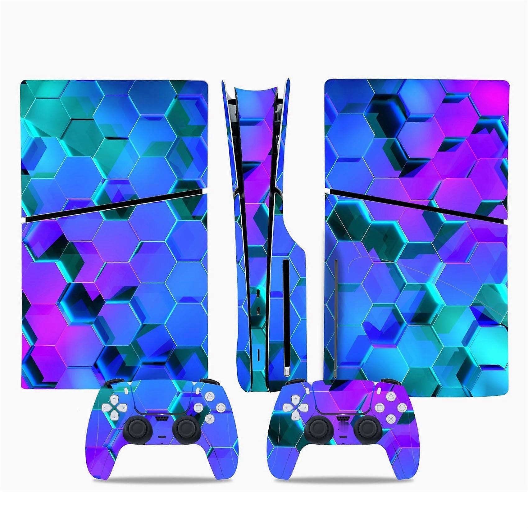 Console Remote Skin For PS5 Slim Disc Edition And Digital Edition Controller Skins ScratchResistant PS5 Slim Compatible