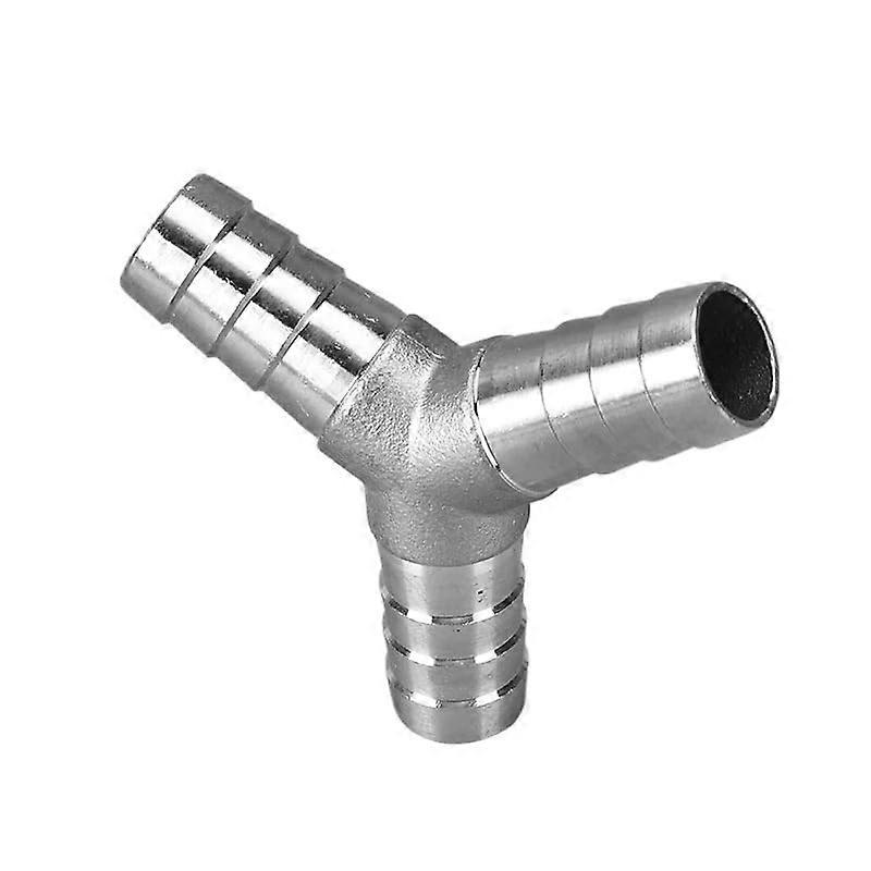 YType Hose Barb Tee Stainless Steel 304 3Way Pipe Fitting Sizes 620mm