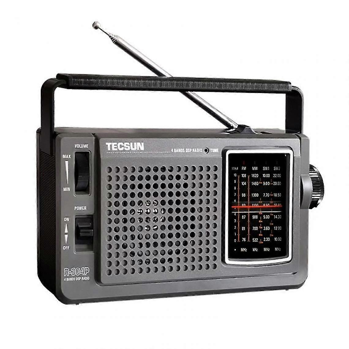Dsp Radio Portable Radio Receiver Fm Radio High Sensitivity Radio(black)
