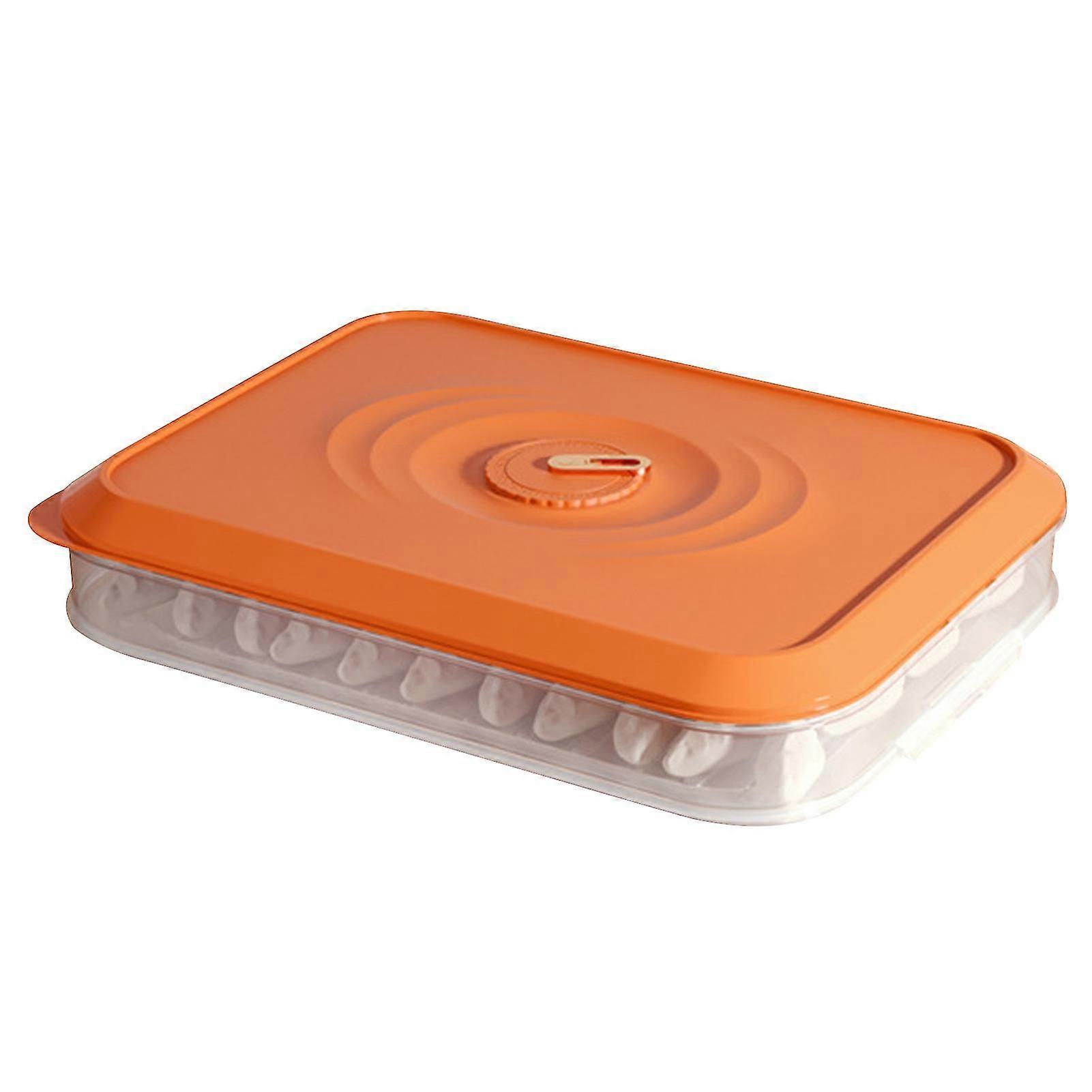 Dumpling Organizer Stackable Cold Retention Pp Convenient Use Refrigerator Organizer Kitchen Supplies