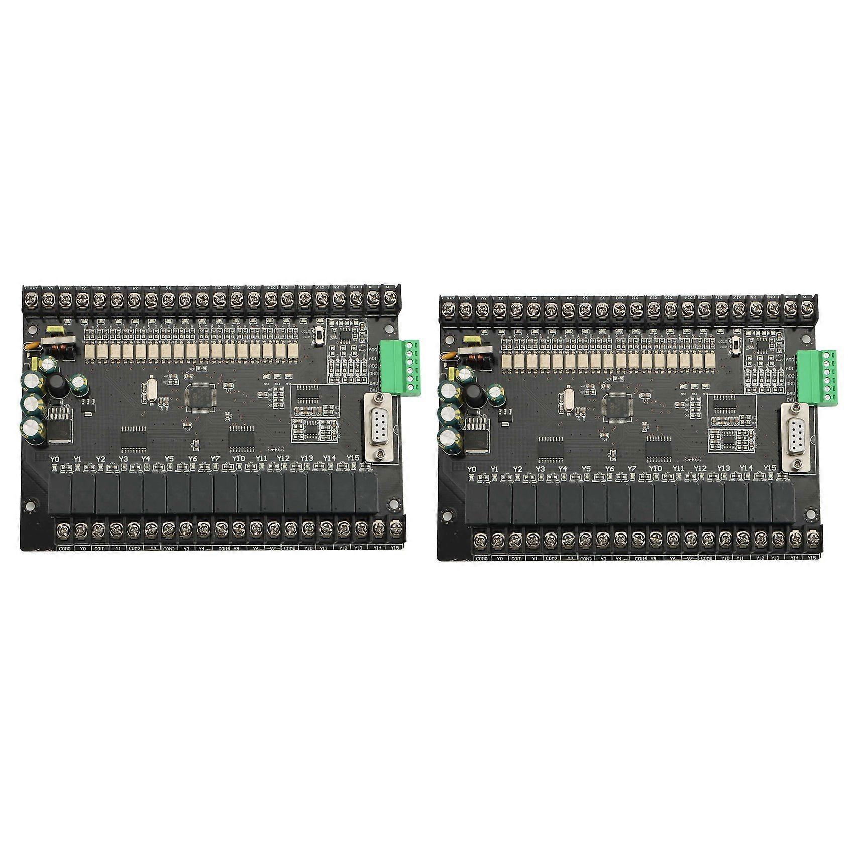 2X PLC Programmable Controller Logic Board Industrial Module Programmable Logic Industrial Supplies FX1N-30MR-3V-2D