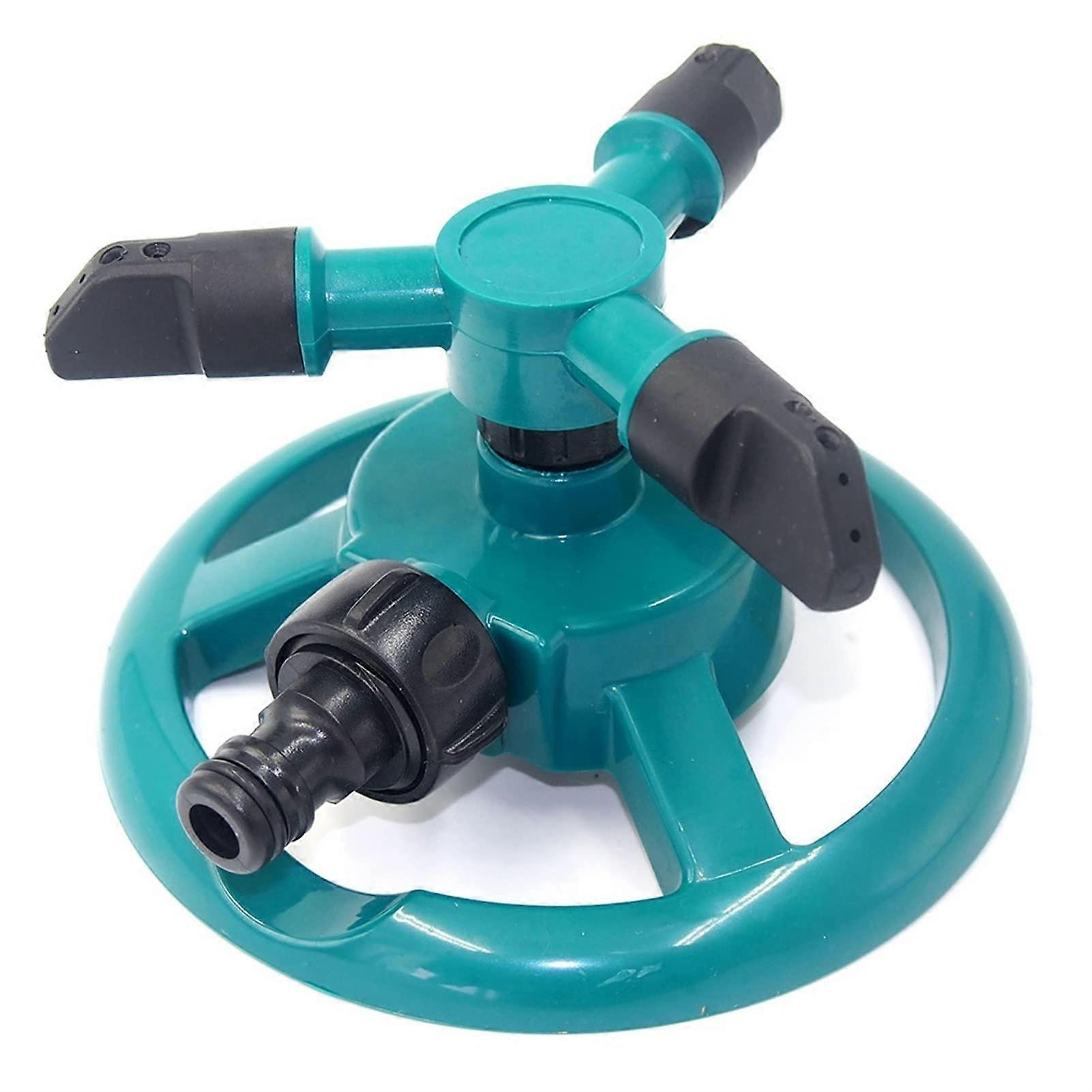 Garden Lawn Sprinkler 360° Automatic Rotating for Large Area Coverage Yard Irrigation