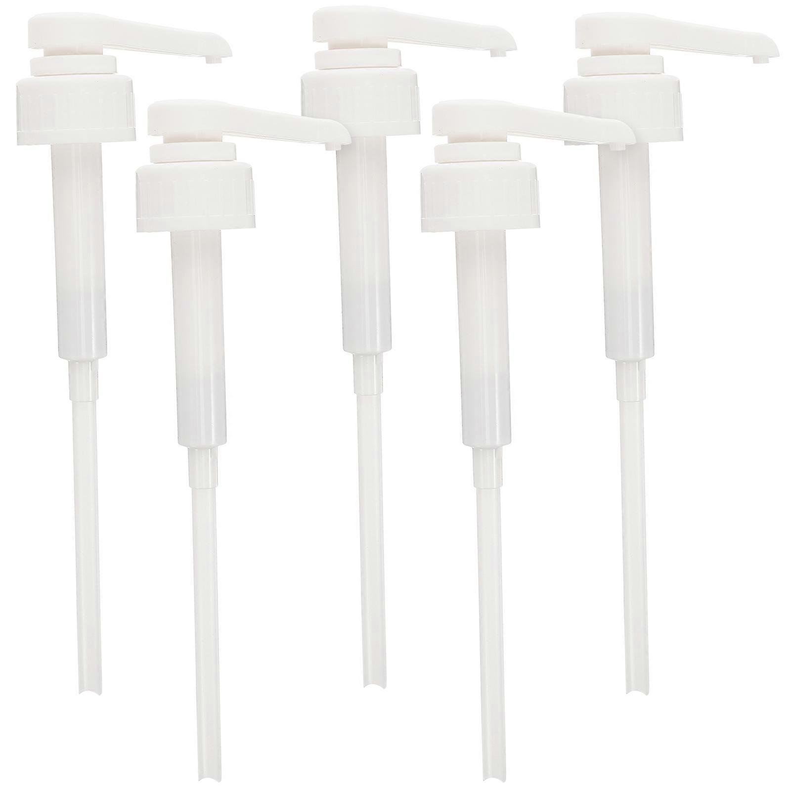 Coffee Syrup Pump Workmanship Good Practicability And Durability For Household Use 5Pack