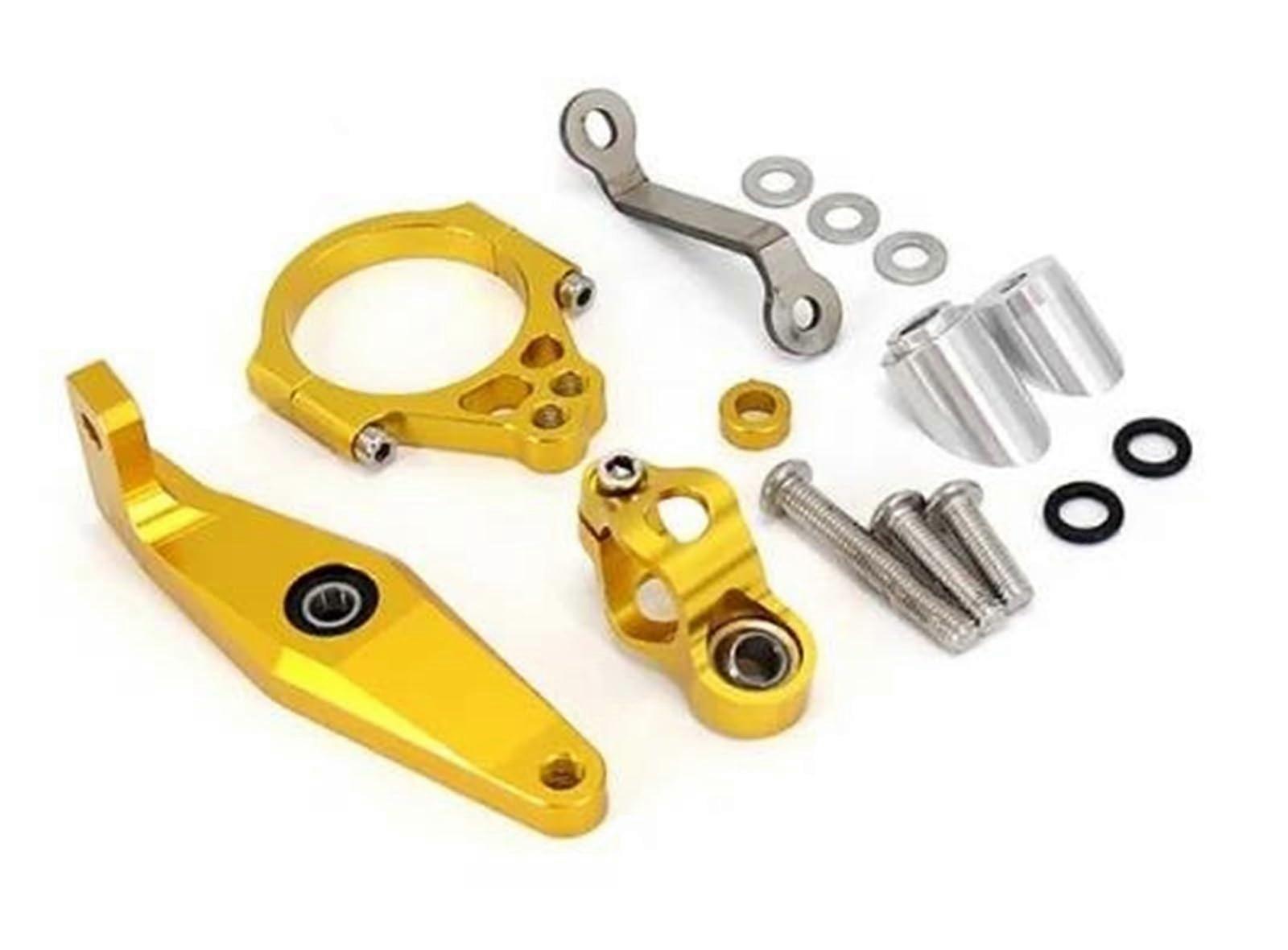 Motorcycle Steering Damper Bracket for Yamaha MT09 SP 20212023 Gold Adjustable Stabilizer Kit