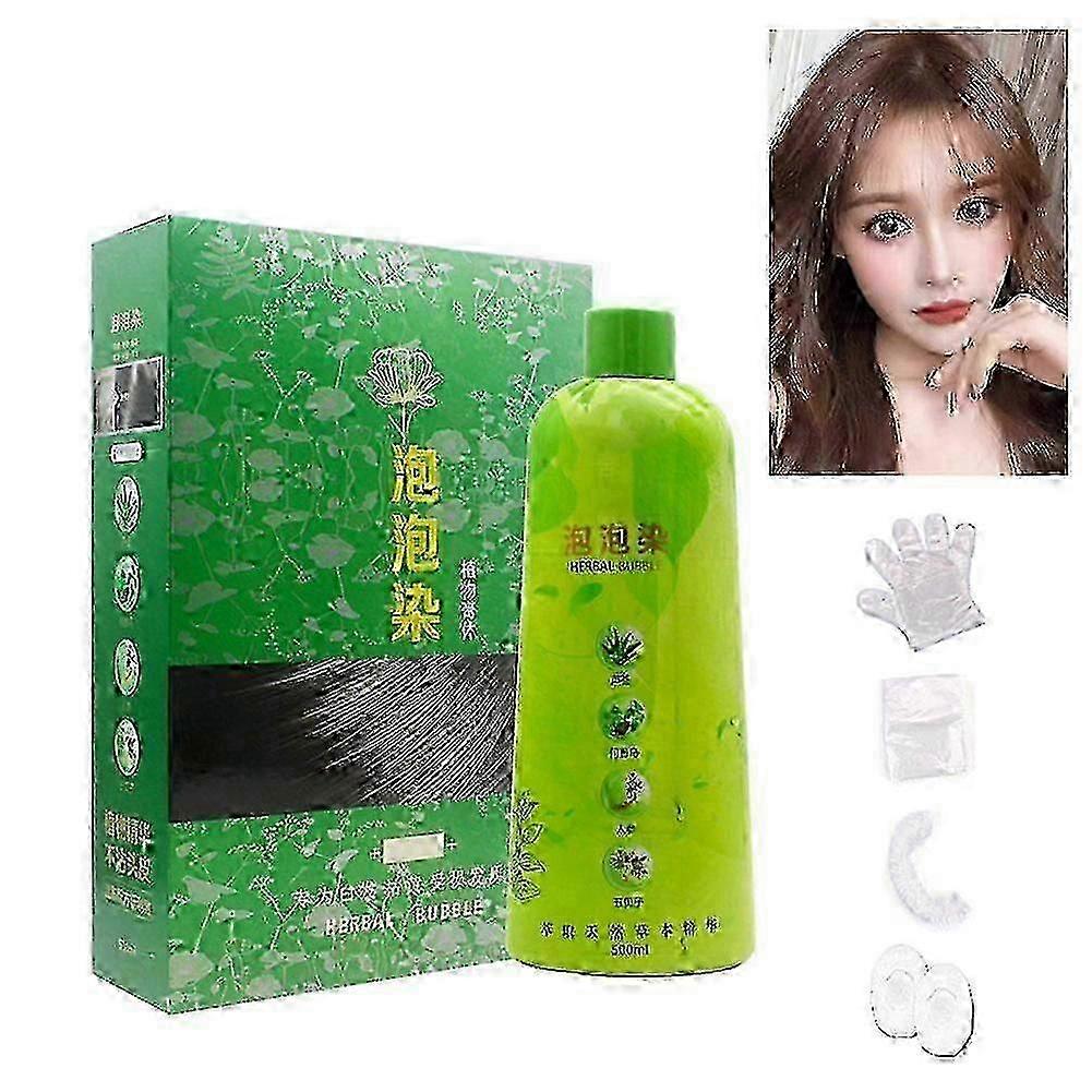 2025 500ml Brimless Shampoo, Bubble Dye
