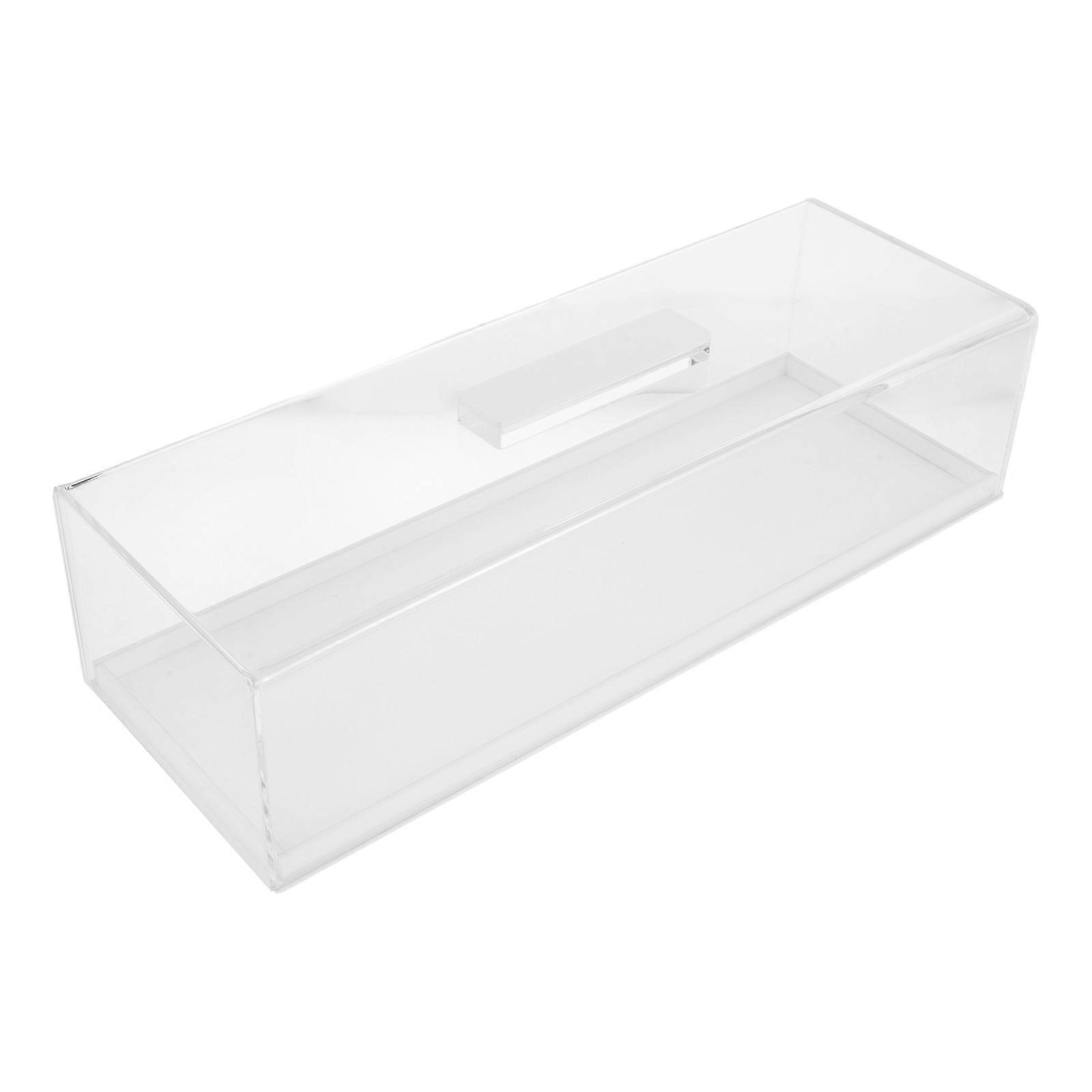 Rectangular Acrylic Dessert Stand with Lid for Cake Display 1 Piece