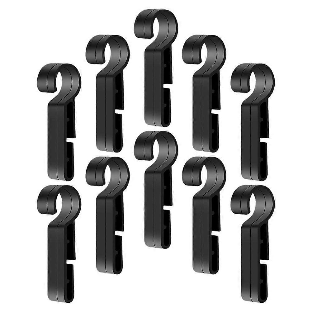 Hard Hat Light Clips Plastic for Headlamp Use 24Pcs Non-Slip Secure Clips