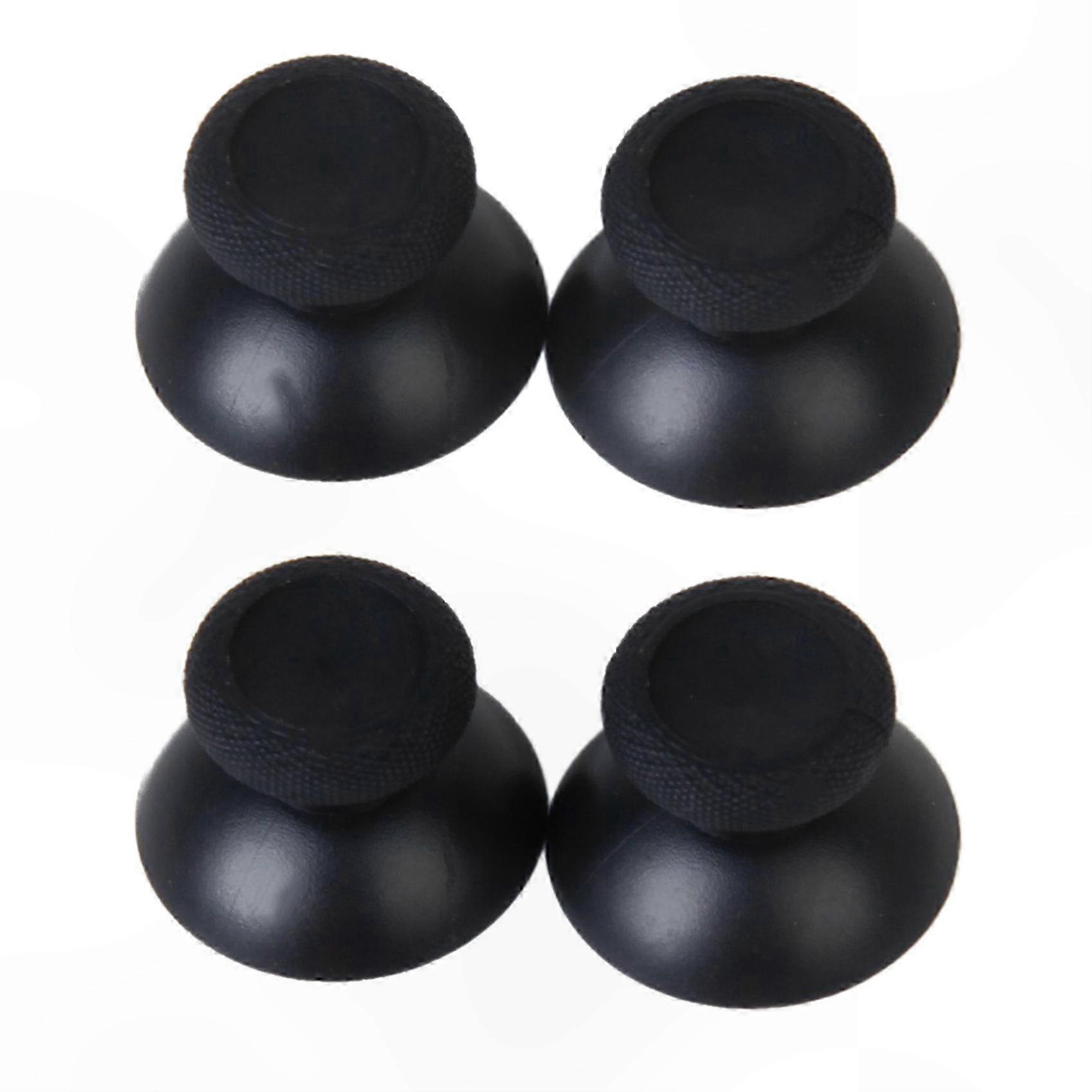 Black Replacement Thumbstick Joysticks for Controller, 2 Pairs