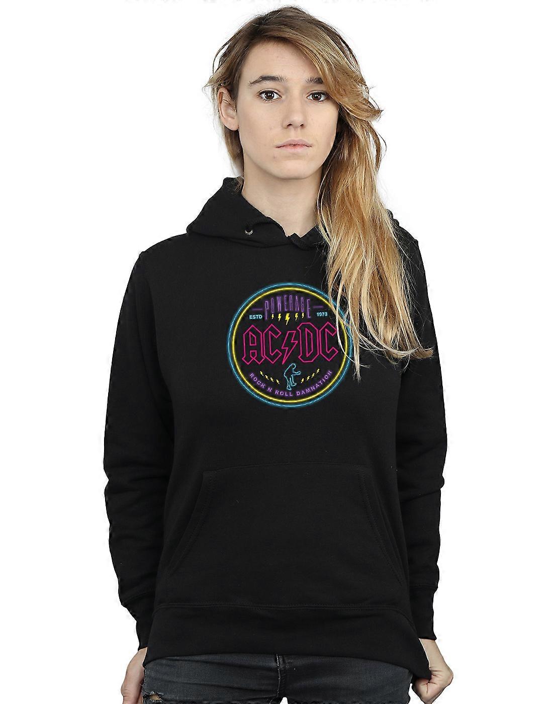 Círculo Neon Hoodie do AC/DC mulheres