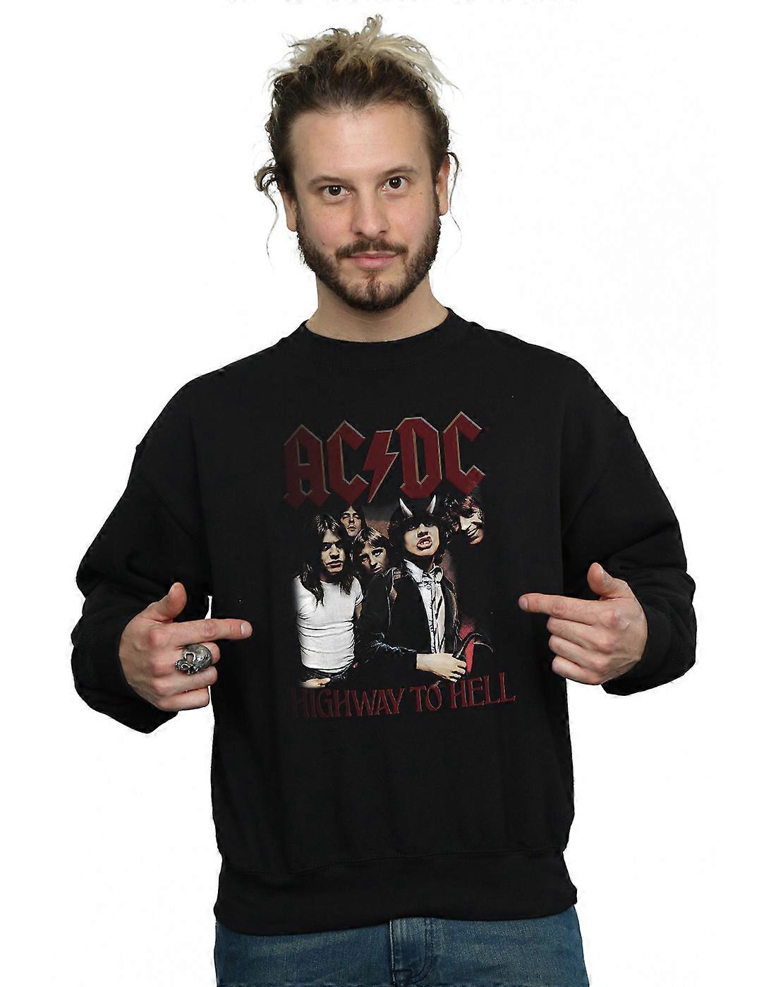 AC/DC mænds Highway To Hell Sweatshirt