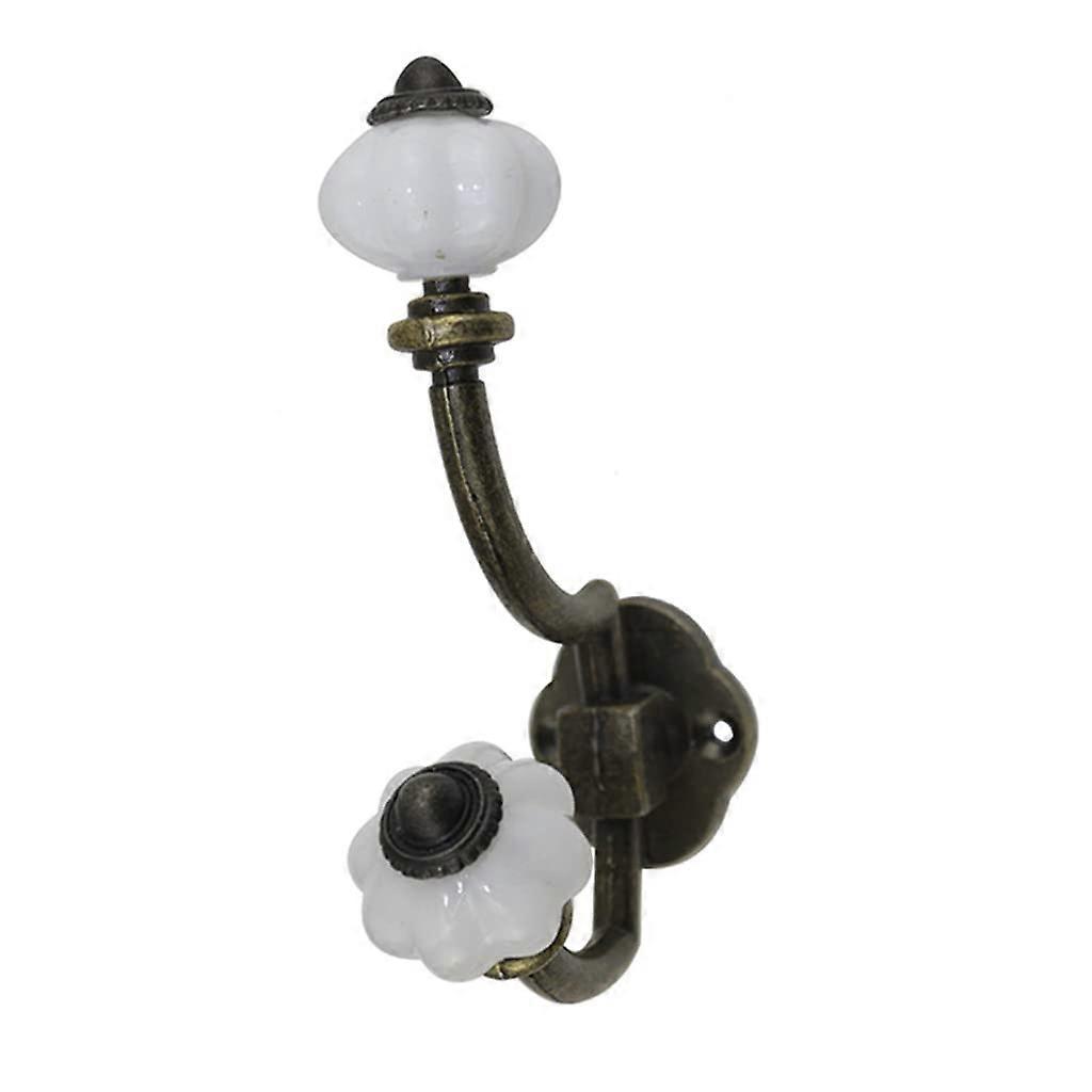 Retro Bronze Wall Coat Hooks Rustproof Waterproof Towel Holder  Load Decorative Mount