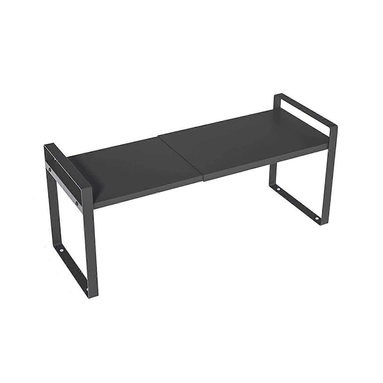 Microwave Oven Stand Adjustable Length MultiPurpose Kitchen Counter Shelf Expandable 27cm