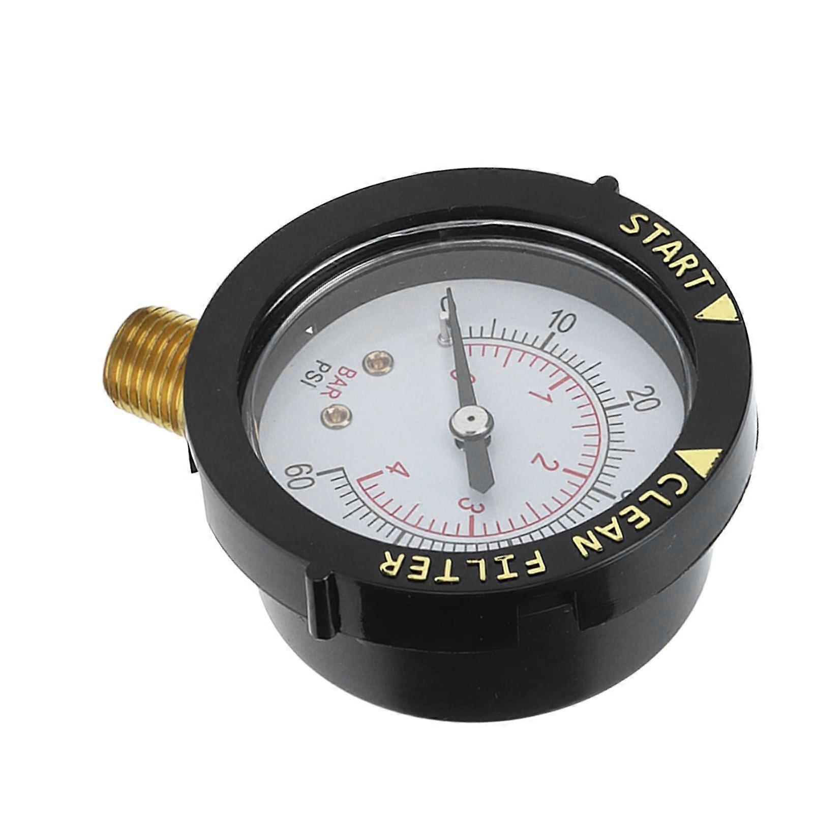 Schwimmbad-Manometer, Messing-Kunststoffe, einfache Installation, Poolfilter-Zubehör