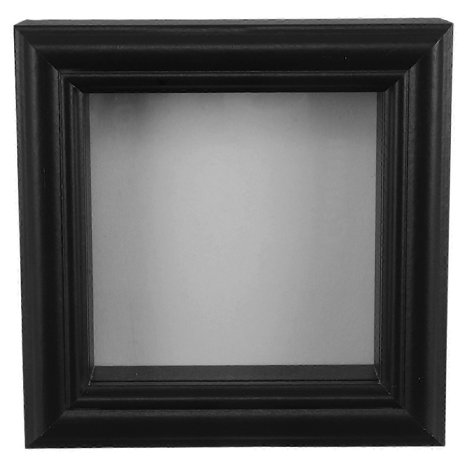 Butterfly Display Frame for Decoration Transparent Specimen Display Frame Black