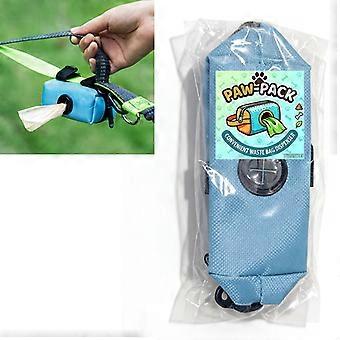 Durable Dog Poop Bag Holder Portable Waste Bag Dispenser for Leash Hands Free Pet Cleanup Bag Carrier for Outdoor Hiking Pet Sup