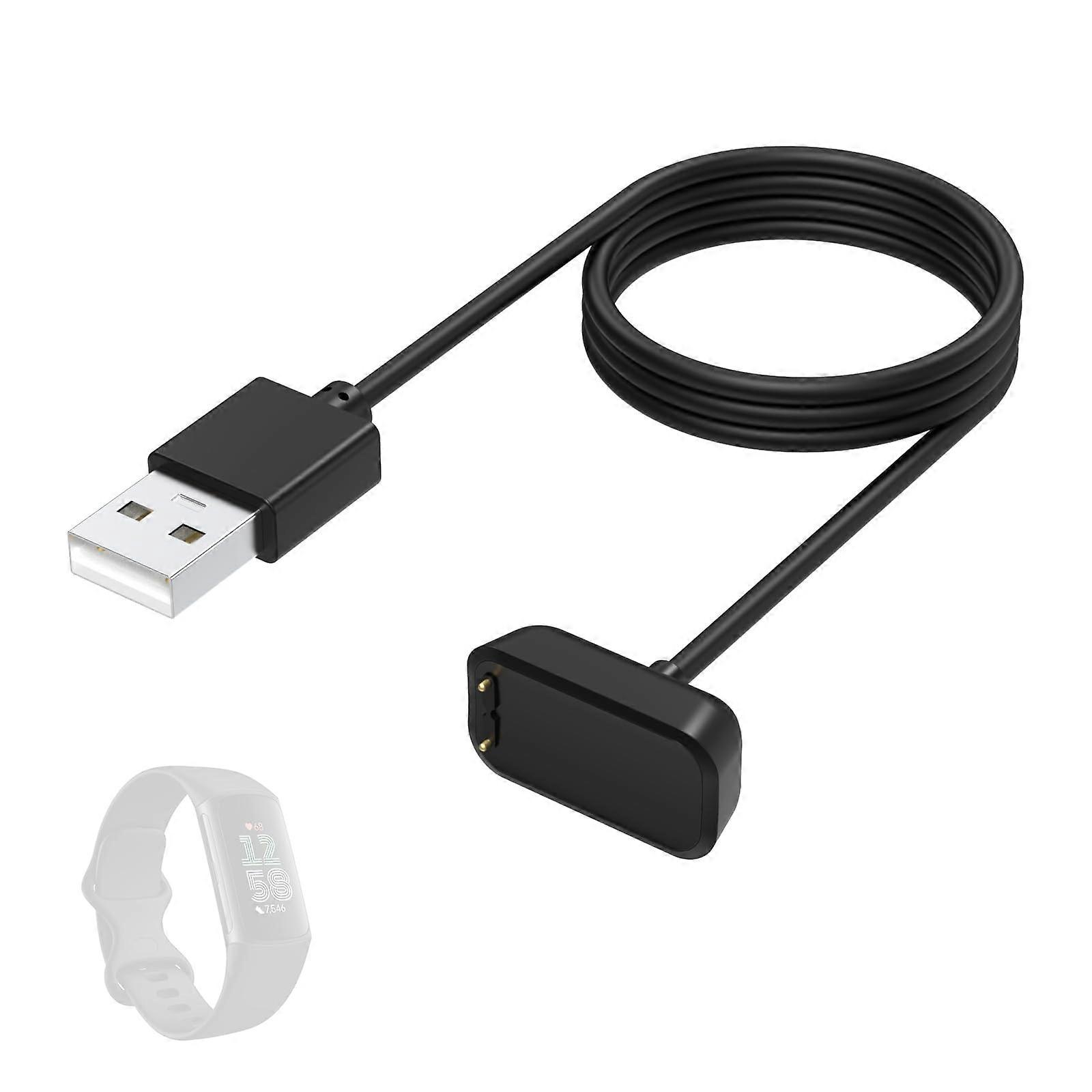 3.3ft USB Replacement Charger Cable Fast Charging for Fitbit Charge5, Charge6 and Luxe