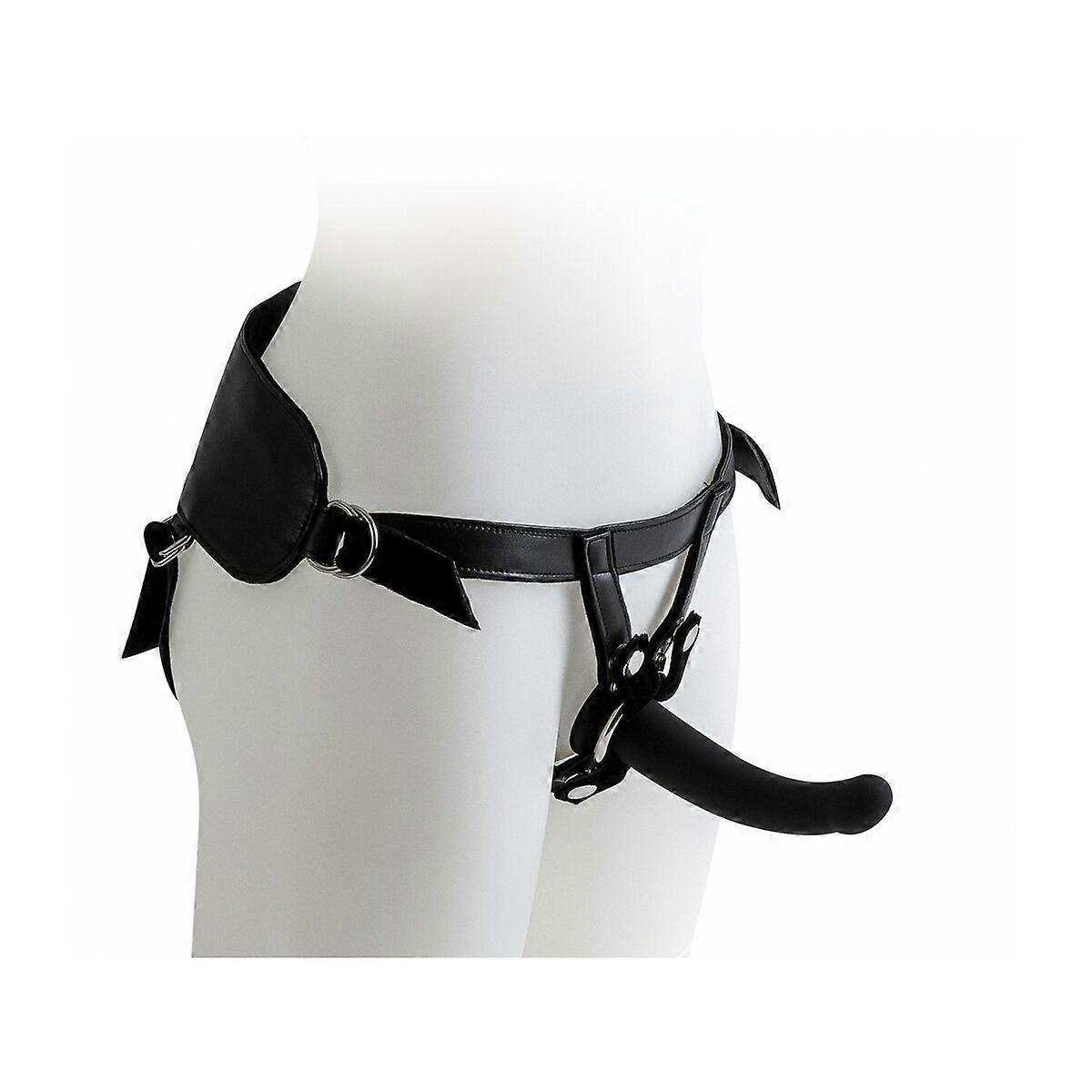 Strap-On Dildo Virgite Schwarz M