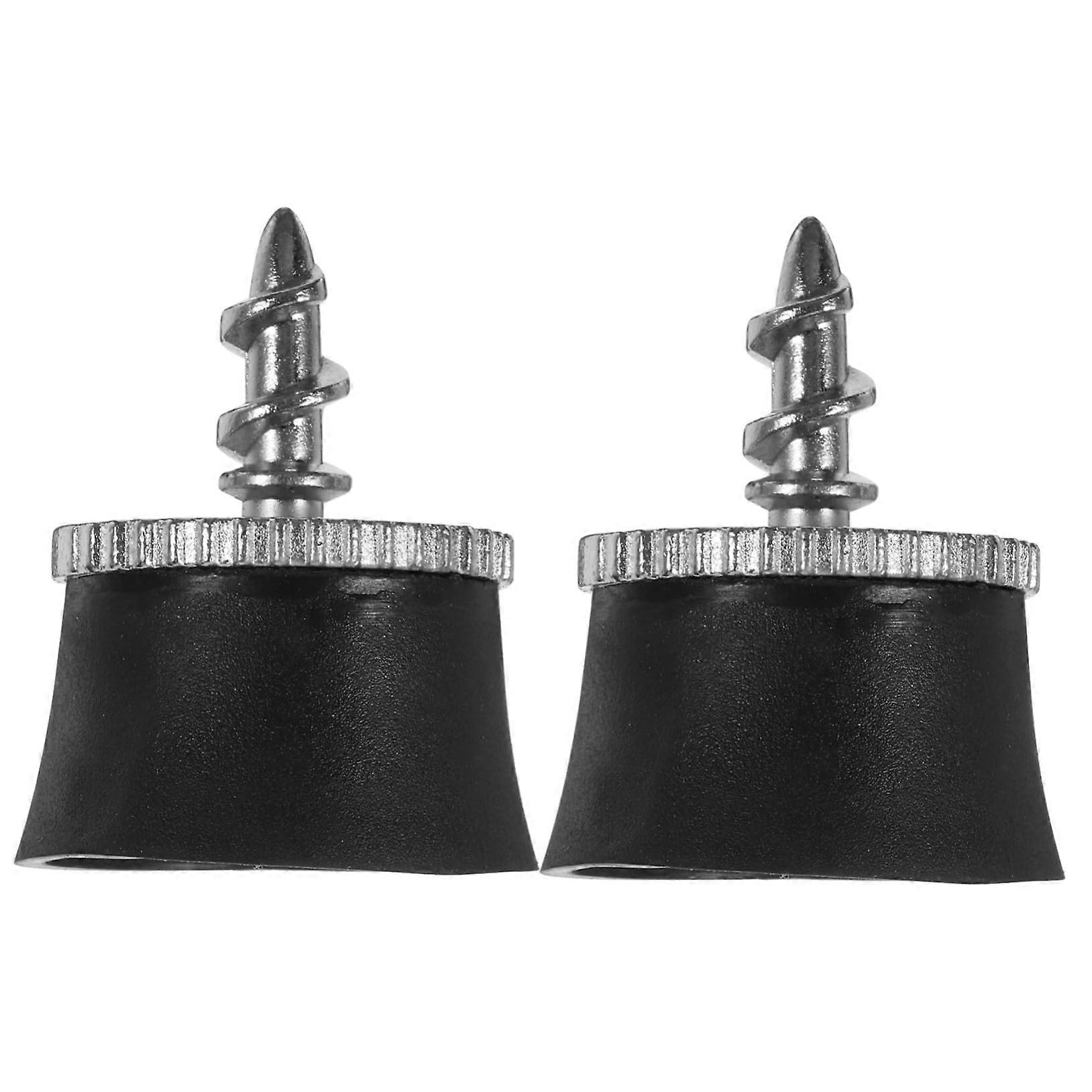 2pcs Golf Ball Retriever for Putter Grip Lightweight Suction Cup Pickup Tool Golf Training Aid