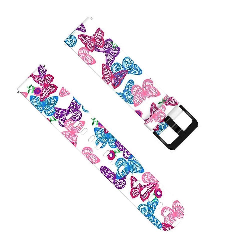 Replacement Band for Watch Youth Version Silicone Watchband Wristband Multi-Pattern