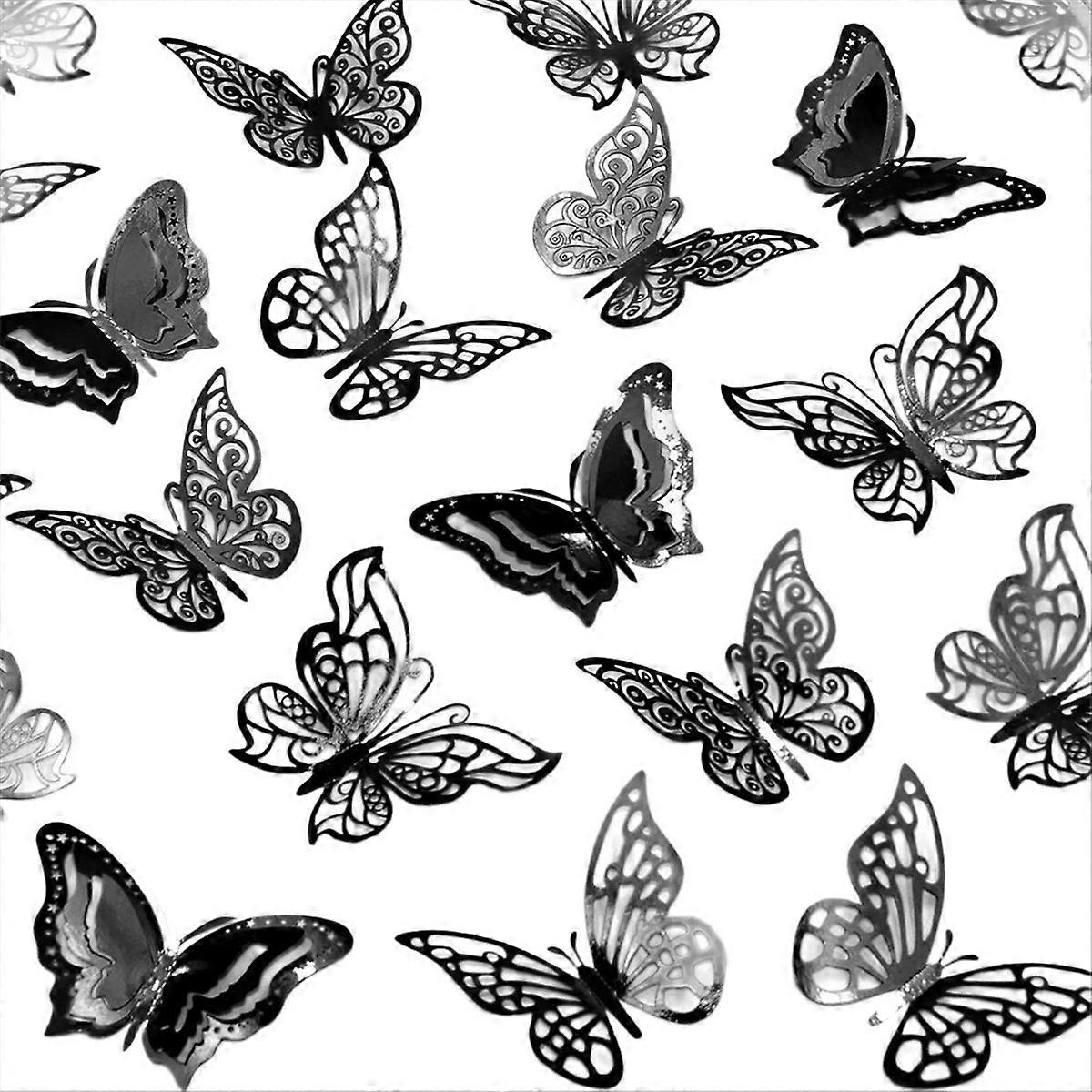 96 Pcs Butterfly Decorations