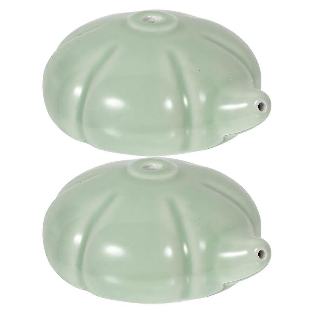 Calligraphy Water Container for Ink Storage 2Pcs Ceramic Portable Droppers