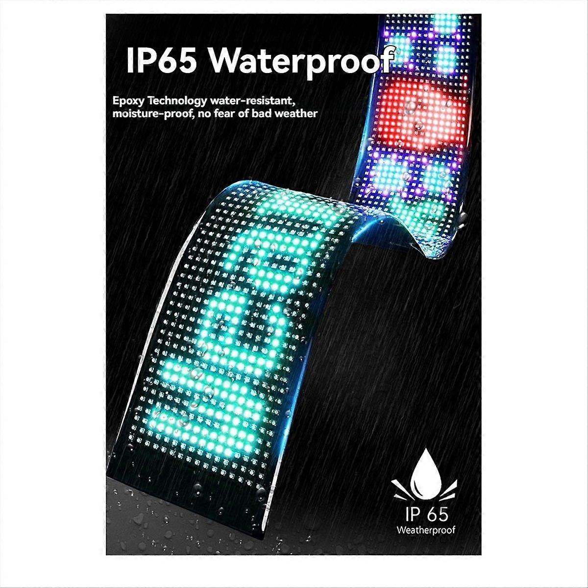 Programmable LED Car Sign, Multilingual Display with Remote APP