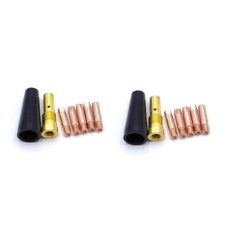 14PCS Gasless Nozzle Tips 0.9Mm Tip