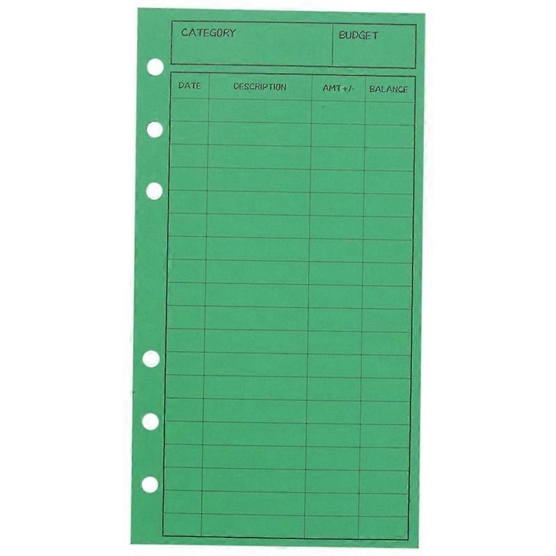 12 Budget Envelopes, Card Cash Envelope System, Various Colors