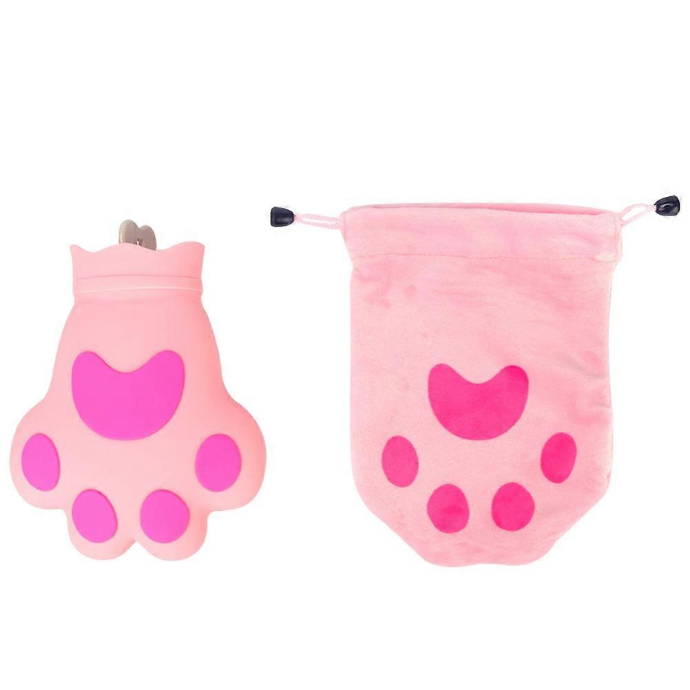 Silicone Ice Pouch Cat-Paw Shaped Cooling Bag for Summer 2Pcs