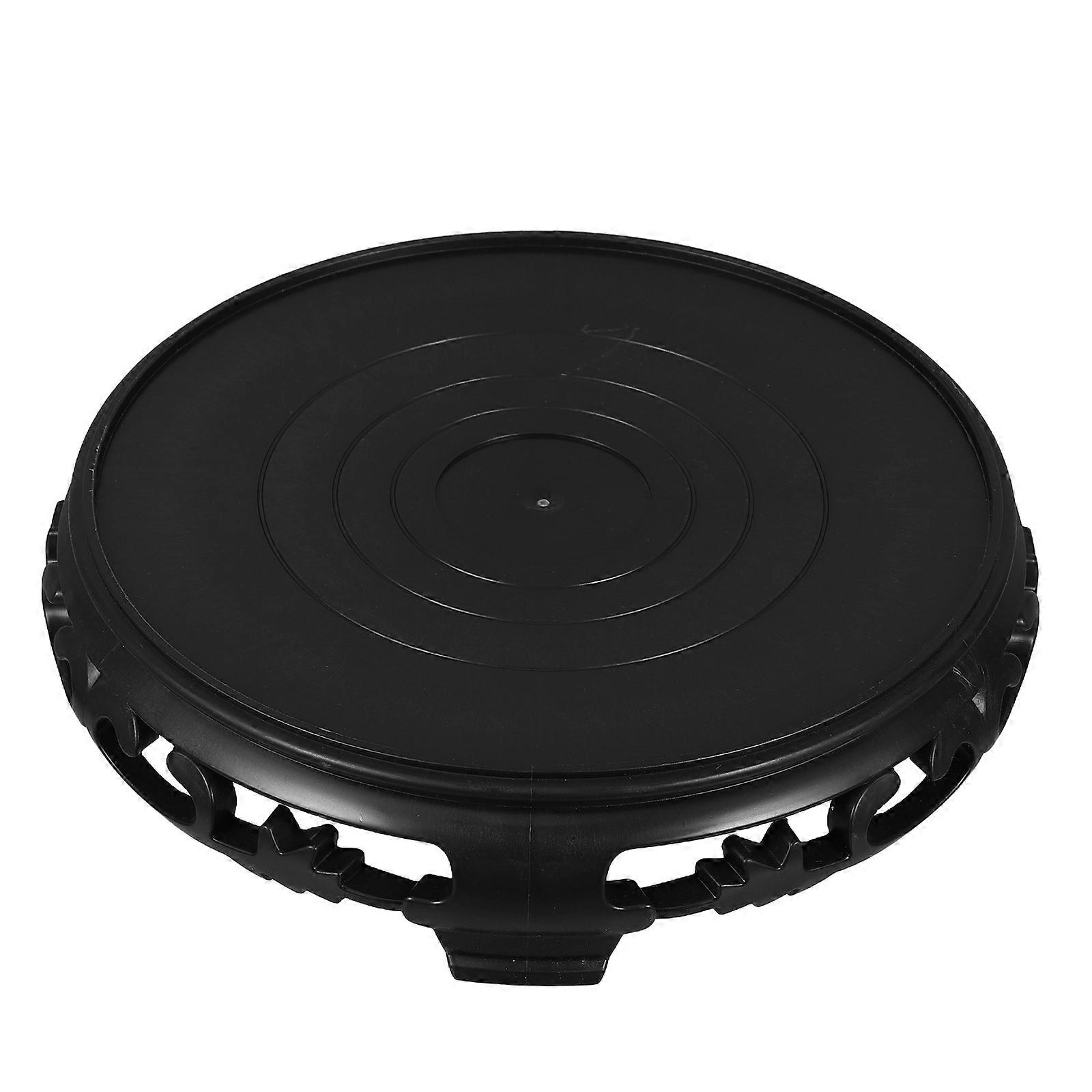 Plant Bottom Watering Tray Plastic Round Elevated Base 5Pcs for Indoor Use