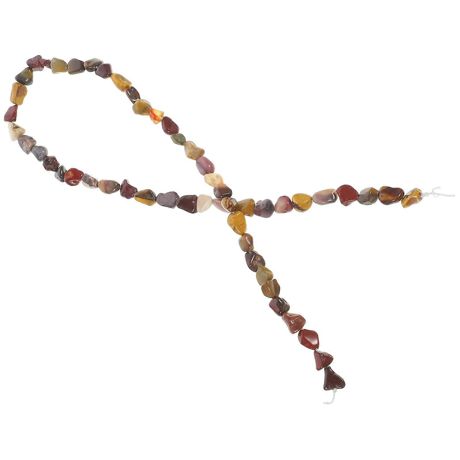 Multi Color Stone Beads Strand for DIY Jewelry Making 1 String Decorative