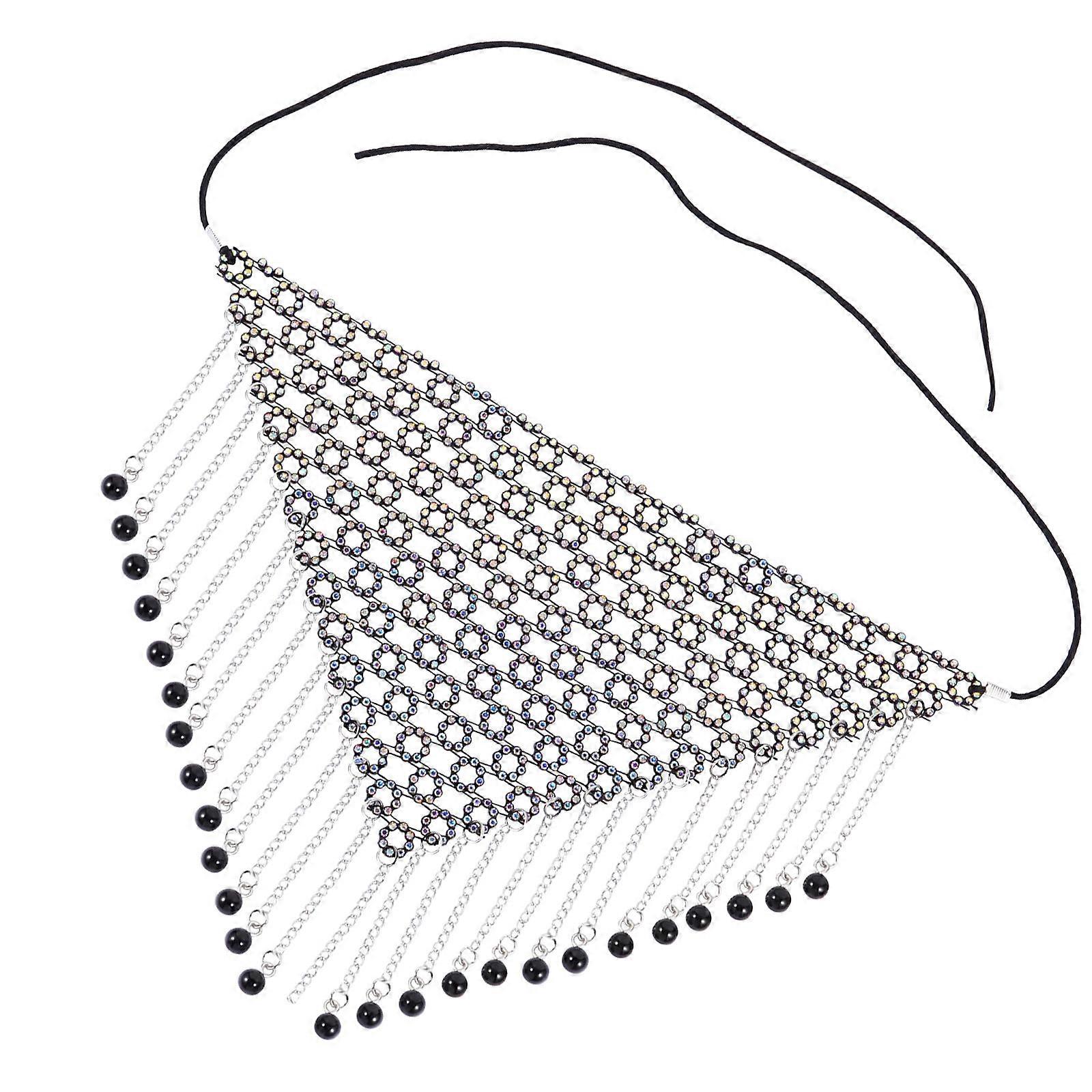 Shiny Masquerade Mask Half Face Accessory For Dance Performance Elegant Silver 1Set