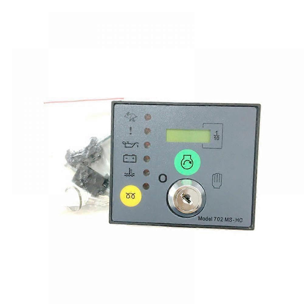 Diesel Generator Control Panel with Key and Automatic Start Stop, Dual Start Modes