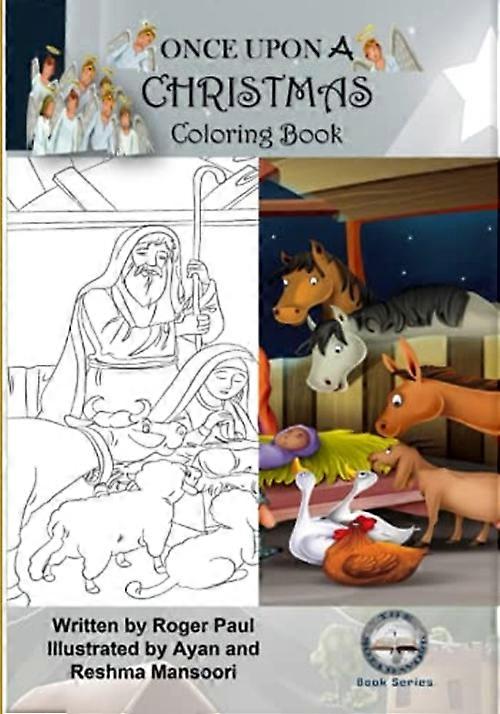 Es war einmal Weihnachten: Malbuch