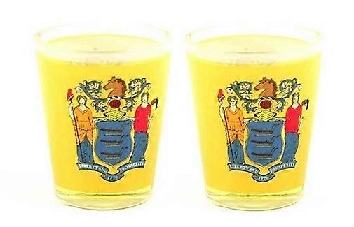 New Jersey State Shotglass 2-pakning