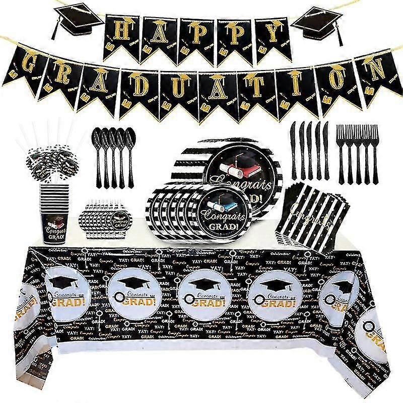 92pcs Party Ensemble de vaisselle jetable