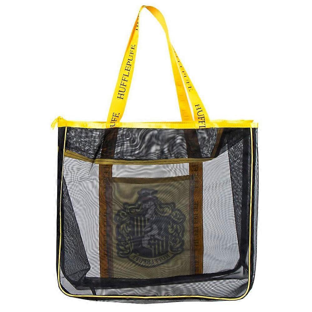 Hufflepuff beach bag, durable material, large capacity