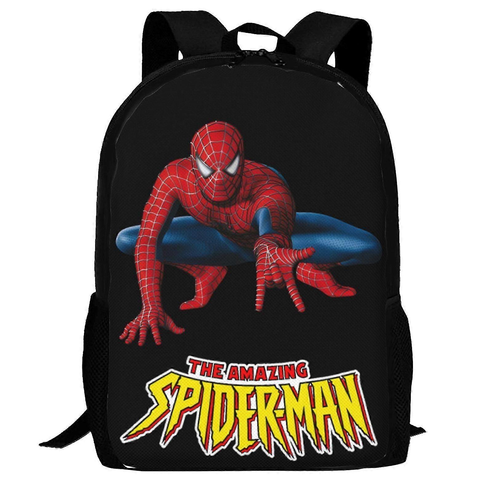 j5500 Spider-Man Backpack,3d Print Laptop Backpack Lightweight Casual Daypack Bookbag Multi-Function Travel Backpack e5500