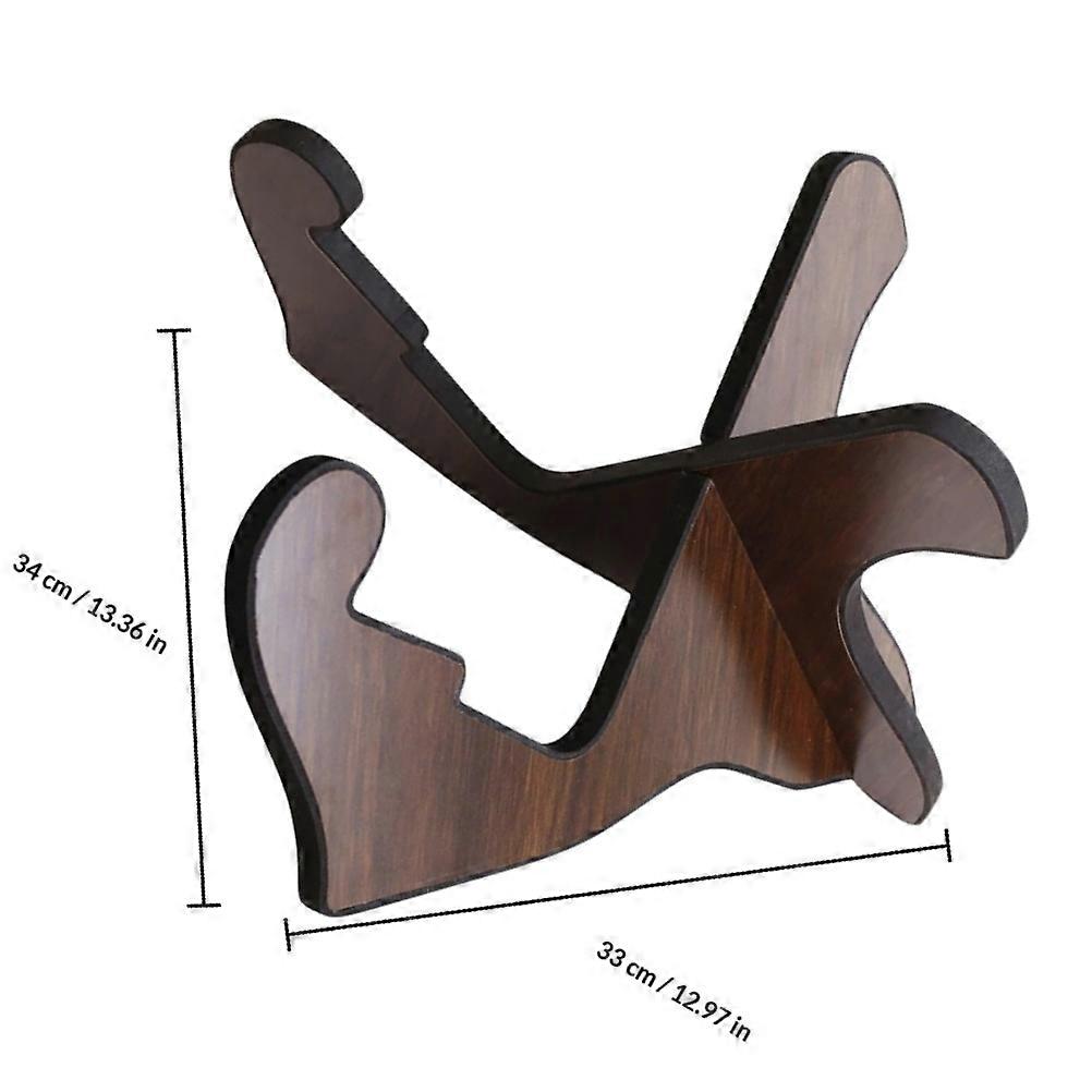 Guitar Hanger Foldable Violin Bracket Musical Instruments Rectangular Shape Plastic Material 1Pack